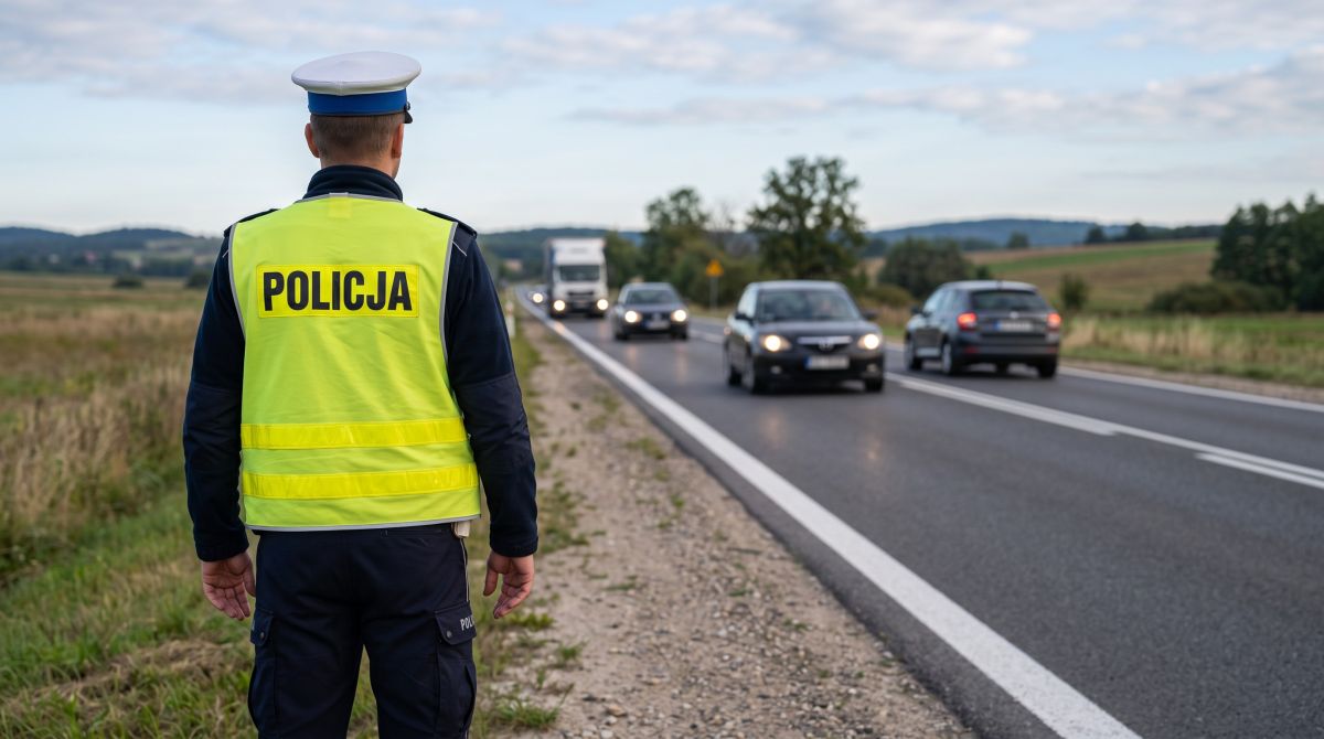 Pijany motorowerzysta uciekał przed policją w szaleńczym pościgu!